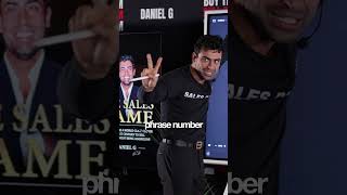 2 phrases in sales #danielg #motivation #realwaystomakemoneyfromhome #howtobuildasalesteam #money