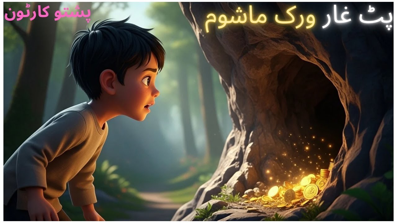 Pat ghaar wrak mshoom l pashto cartoon l 