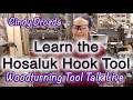Woodturning Tool Talk Livestream - Learning the Hook Tool