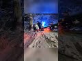 Car slides off road in snow! Insurance covers the bill!