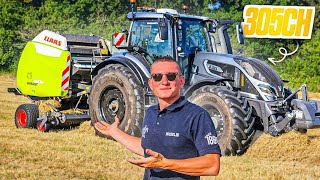 VALTRA Q305 SUR LA FERME !