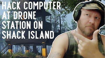 Ghost Recon - hack drone computer on Shack Island
