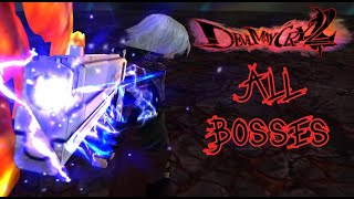 Devil May Cry 2 | All Bosses with Cutscenes