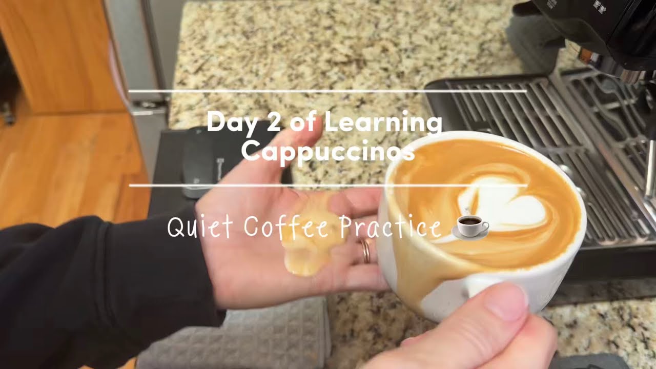 Day 2: Pour Decisions: Learning Latte Art While Filming Myself (A Beginner Barista’s Journey)