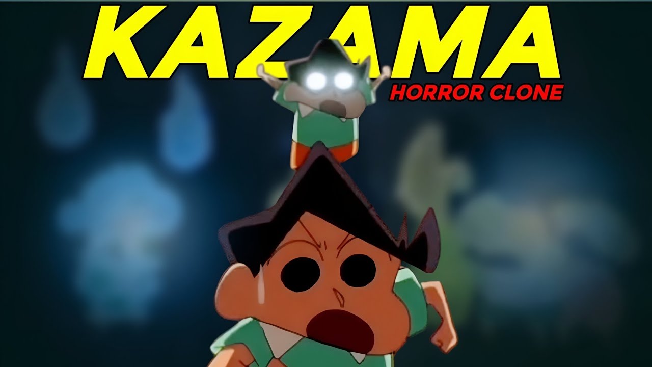 KAZAMA Horror Clone😨!!! SHINCHAN Banned Episode | Axionix - YouTube
