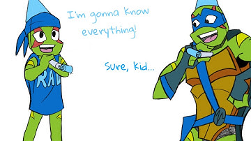 Leo will know everything in ten years | ROTTMNT ANIMATIC