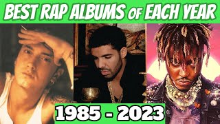 Album Rap Terbaik Setiap Tahun (1985 - 2023)
