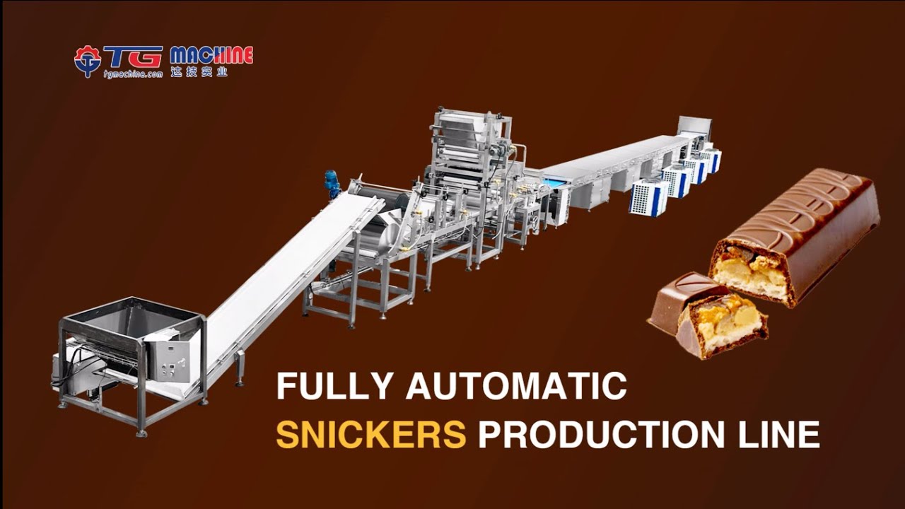 Candy Bar Production Line from TGmachine