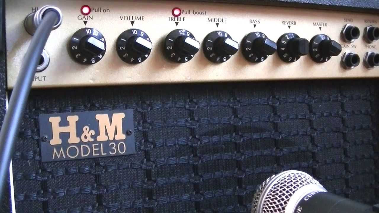 このアンプには持病がある【VOX Cambridge 30 Reverb】 - YouTube