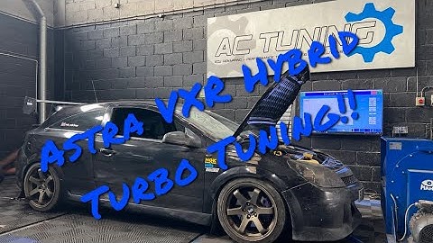 Vauxhall Astra H VXR Hybrid Turbo Dyno Tuning in association with Rabbid - The Tuning Society
