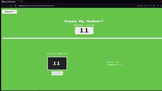 Guess My Number Game - Project from 'The Complete JavaScript Course 2024: From Zero to Expert!'