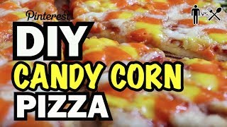 DIY Fried Candy Corn Pizza Shot Glasses? - Man Vs Din