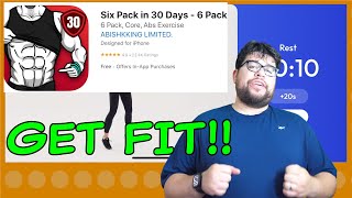 Is This the BEST Ab Workout App for IPhone??? - 6 Pack Abs in 30 Days App Review screenshot 1