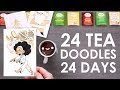 24 DAYS OF DOODLES - Painting With A Tea Advent Calendar