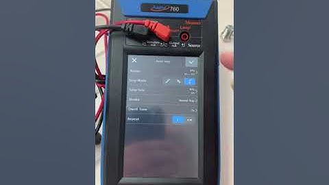 Additel 760 - Switch Test