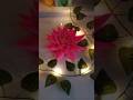 social media reference beautiful flower craft#flowers#craft#shorts