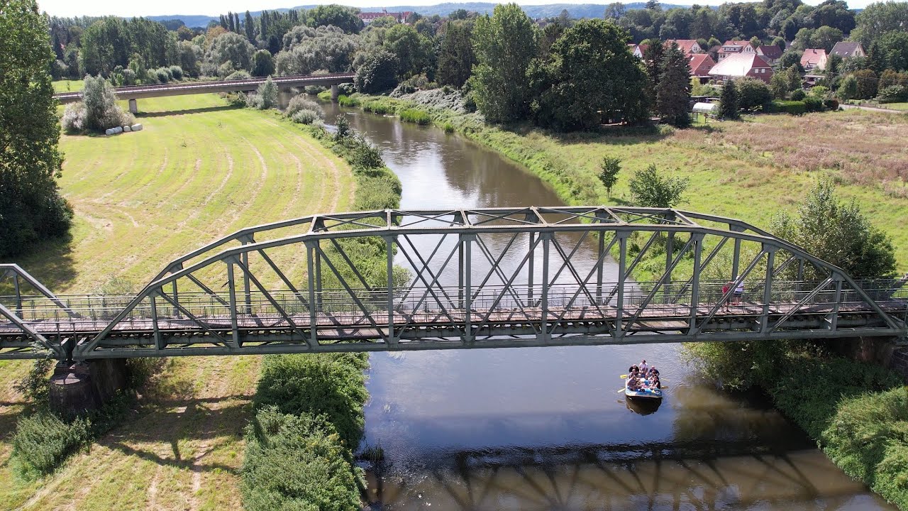 Drohnen Crash, Wandern. YouTuber-Treffen. Gronau (Leine). DJI AIR 2S. GoPro / 4K Footage. Drohne