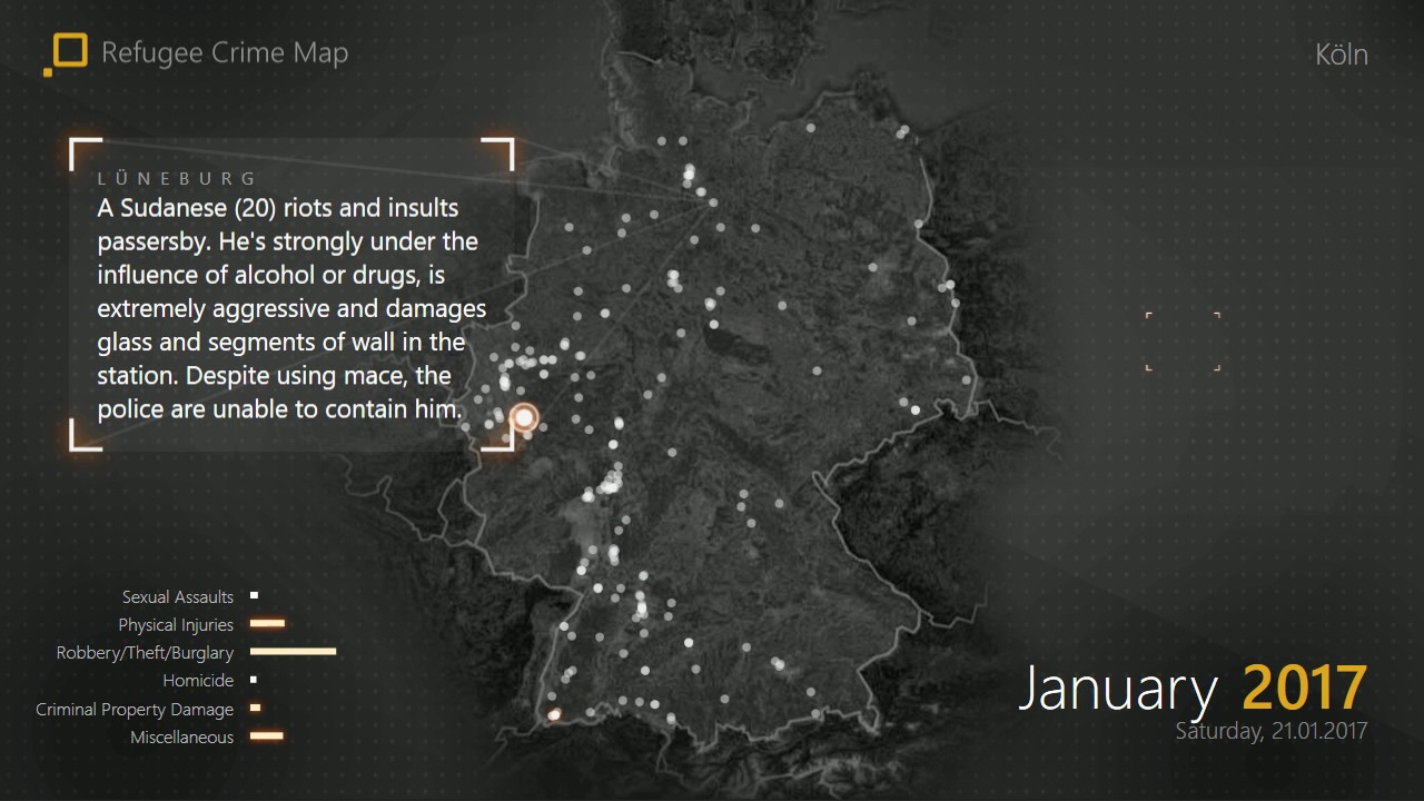 Refugee Crime in Germany (January 2017 2/2) [ENG]