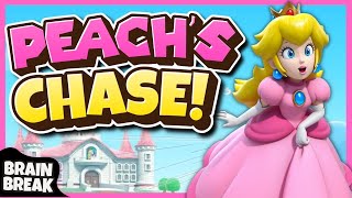 Peach's Adventure | Brain Break | Mario Run | Just Dance | Freeze Dance | Valentines Day