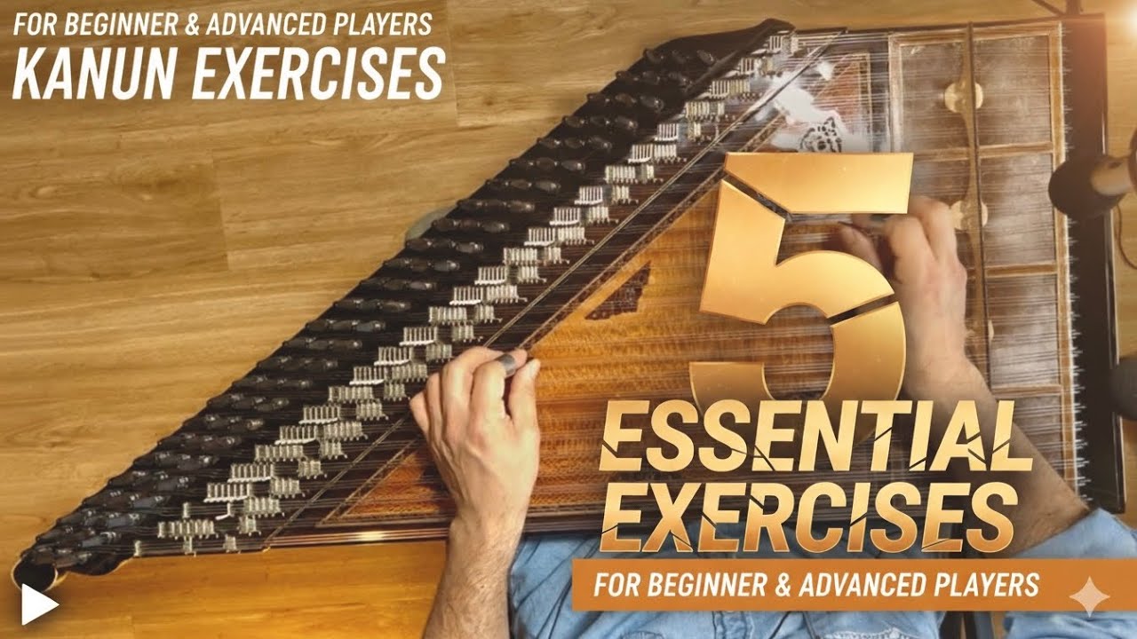 5 EXERCISES For Kanun Players  | How to play Kanun تعلم العزف على القانون