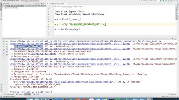04 01 Flask SQLalchemy介紹及配置
