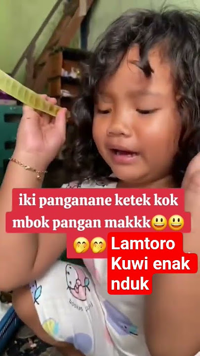 Lamtoro ki enak nduk udu panganane ketek #shortsvideo#hiburansegar