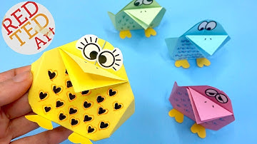 Easy Paper Bird DIY - Fun Bird Craft for Spring