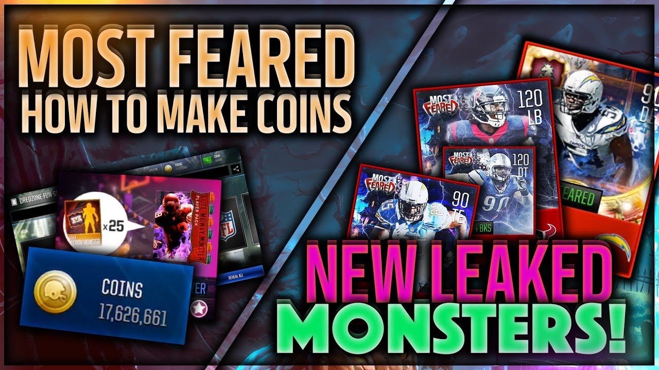 ULTIMATE COIN GUIDE FOR MOST FEARED + SECRET RANDY MOSS, ADRIAN PETERSON LEAKED 95 PLAYERS! MM18!!!!