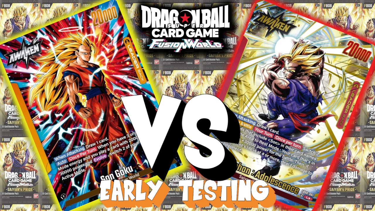[DBFW]  | EARLY TESTING | SON GOKU VS SON GOHAN: ADOLESCENCE.
