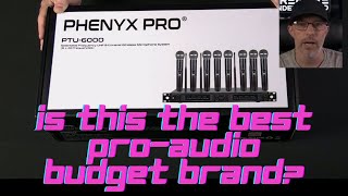 Can a $525 Phenyx Pro wireless microphone system compete with an $8000 Shure or Sennheiser system