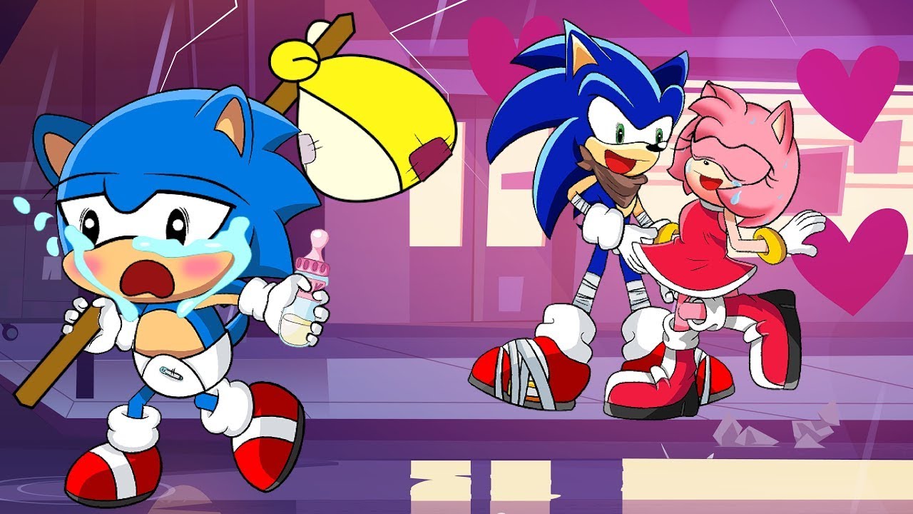 Sorry Baby Sonic Please Come Back Home! Very Sad Story But Happy Ending