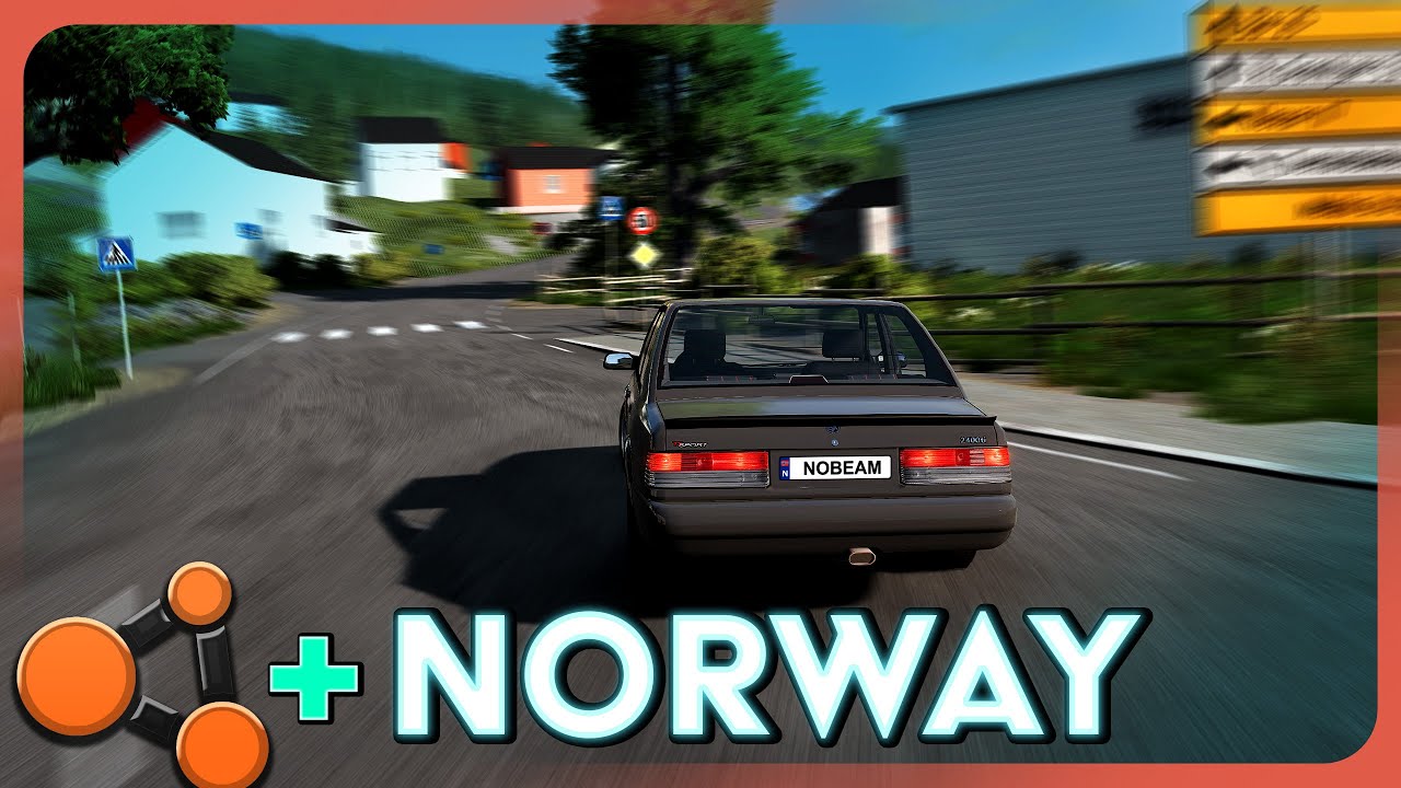 Welcome to Norway! Taking a drive on New map!