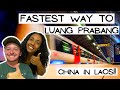 How to travel from huay xai  luang prabang  take the fast train  first class train in asia