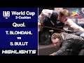 [ANTALYA World Cup 3 Cushion 2019] Q Round - Torbjorn BLOMDAHL (SWE) vs Savas BULUT (TUR). H/L