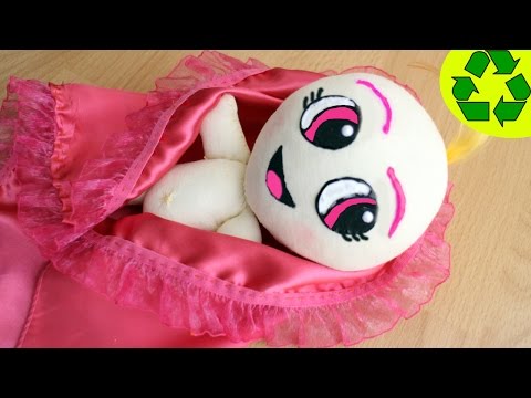 How to make a cloth doll baby- Doll Crafts - simplekidscrafts - simplekidscrafts