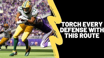 The *MOST* Underrated Running Back Route In Madden 22|