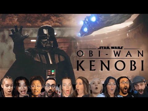 Best Reactions to "Darth Vader Force Pulls an Entire Ship in Midair" | Obi-Wan Kenobi Part 5