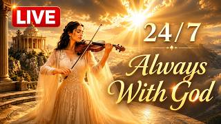 24/7 LIVE | Heavenly Prayer Strings for Soaking Worship & Divine Peace
