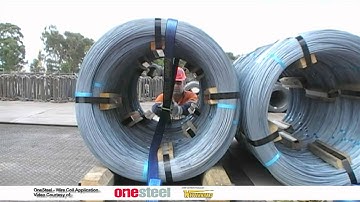 Load Choker, One Steel - Wire Coil Application.mov