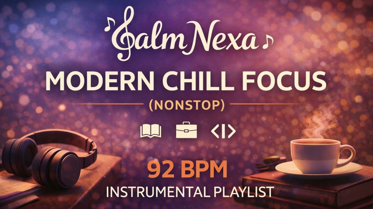 Modern Chill Focus Music (NONSTOP) | Clean Instrumental Playlist