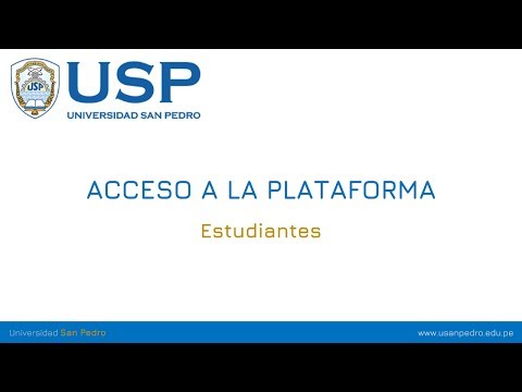 Acceso a Plataforma   Intranet USP