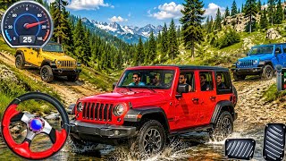 4x4 Offroad Jeep Driving Simulator 3D! Driver Game SUV 4x4 Jeep Offroad Game 2026 Android Gameplay screenshot 4