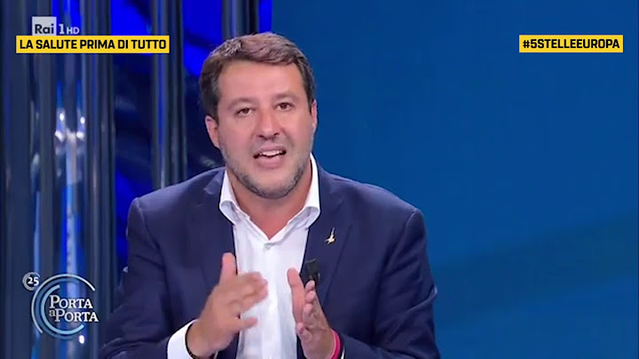 IL PEGGIO DI SALVINI