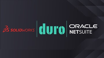 SolidWorks to Duro PLM to NetSuite Integration | Releasing a Bill of Materials