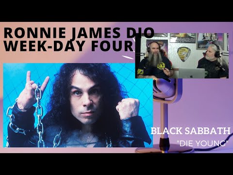 DIO WEEK! Black Sabbath "Die Young" Review by Infinity Grooves