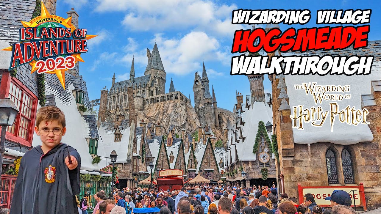 Hogsmeade Village walk-through tour at The Wizarding World of Harry Potter  