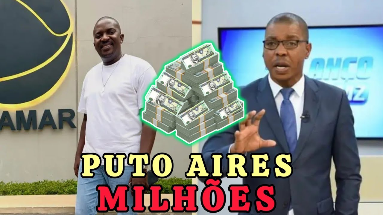 Puto Aires é o apresentador mais bem pago do país | Confira a lista geral 