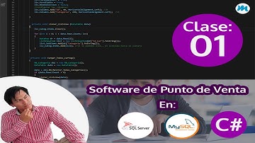 Desarrollo de Punto de Venta en C# con SQL o MySQL - Introduccion