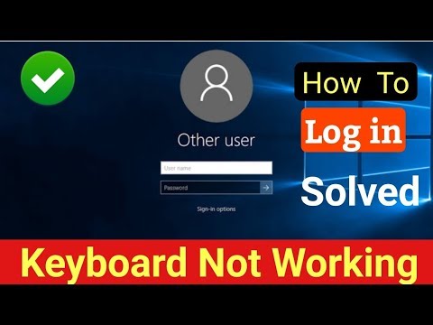 How to Login in windows 10 When keyboard Not Working (Step By Step)