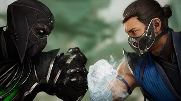 Mortal Kombat 1 - Noob Saibot vs Sub-Zero | All Intro/Interaction Dialogues